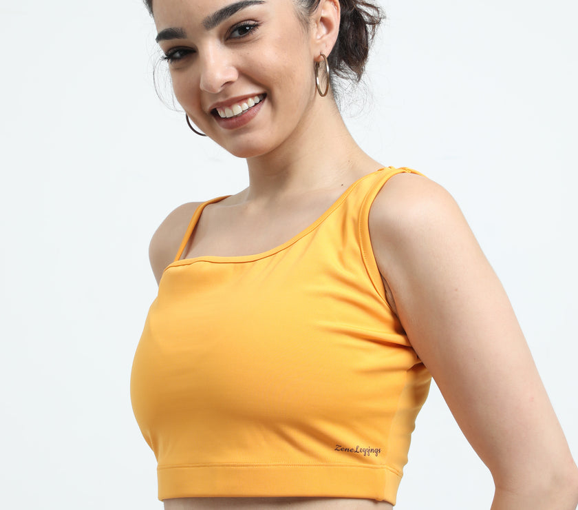 Women's Asymmetrical Activewear Top